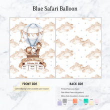 Load image into Gallery viewer, Blue Safari Balloon