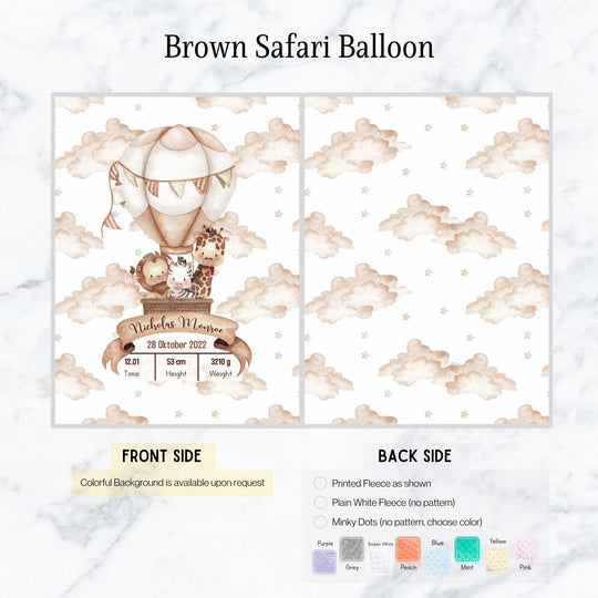 Brown Safari Balloon