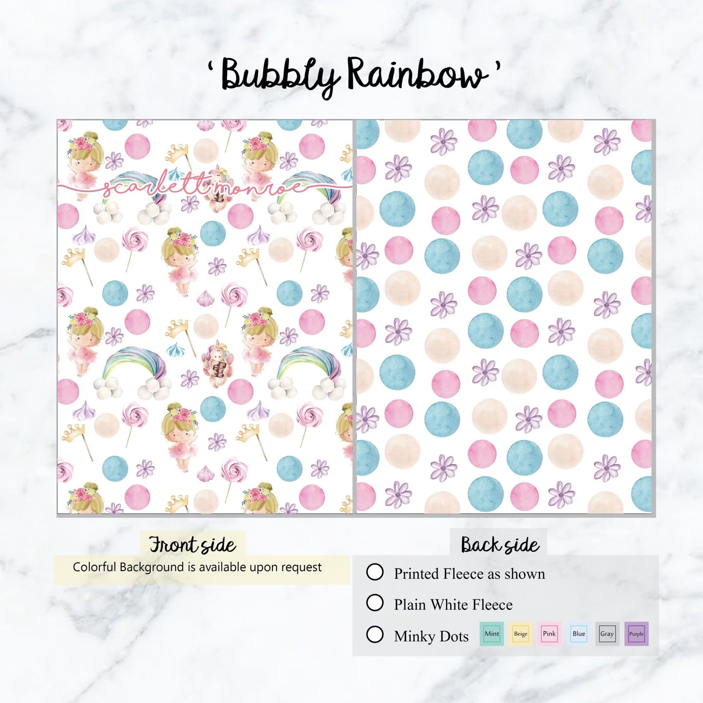 Bubbly Rainbow