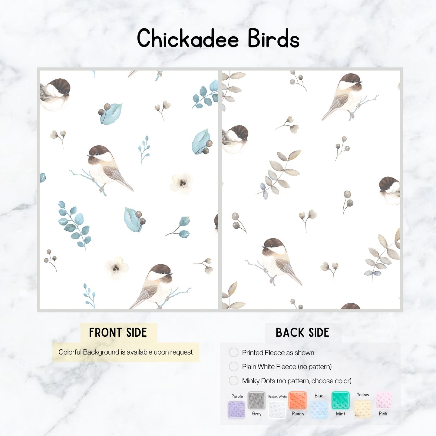 Chiackadee Birds
