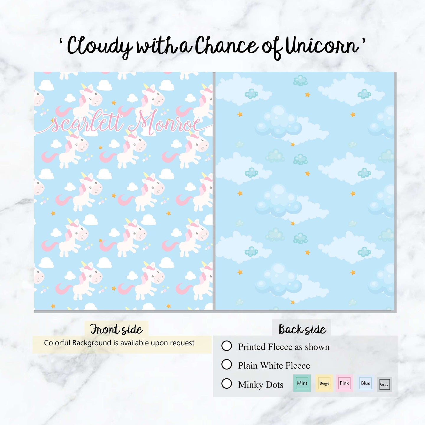Cloudy With A Chance Of Unicorn