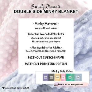 Double Side Minky Blanket