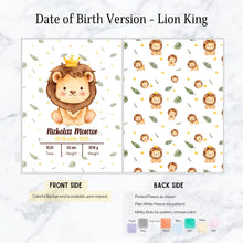 Load image into Gallery viewer, Date Of Birth Version Lion King