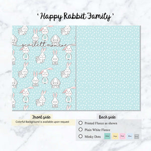 Happy Rabbit Family