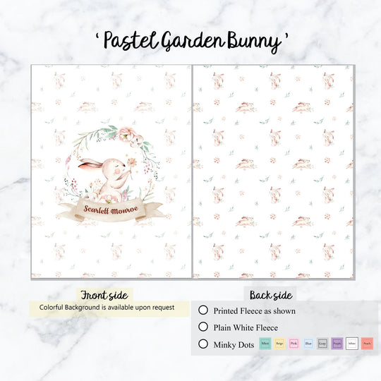 Pastel Garden Bunny