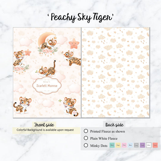 Peachy Sky Tiger