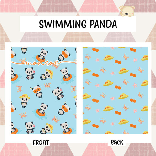Swimming Panda